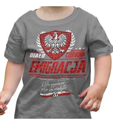 KOSZULKA DZIECIĘCA EMIGRACJA